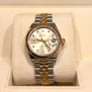 ロレックス デイトジャスト 31mm シャンパン/スターダイヤ SS/イエローゴールド 279173G