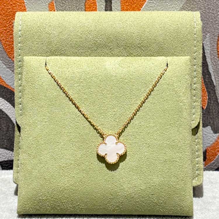 ヴァン クリーフ&アーペル ヴィンテージ アルハンブラ ネックレス マザーオブパール K18イエローゴールド VCARA45900