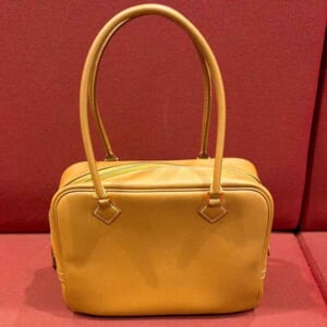 エルメス プリュム ミニ ゴールド クシュベル ゴールド金具 □A刻印