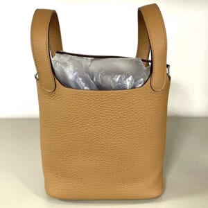エルメス ピコタンロックPM ビスキュイ トリヨンクレマンス シルバー金具