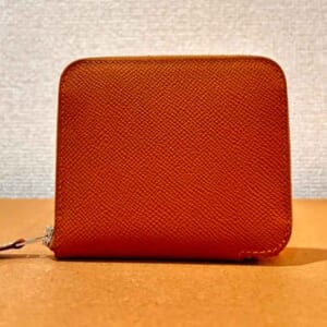 エルメス アザップコンパクト シルクイン ゴールド エプソン シルバー金具