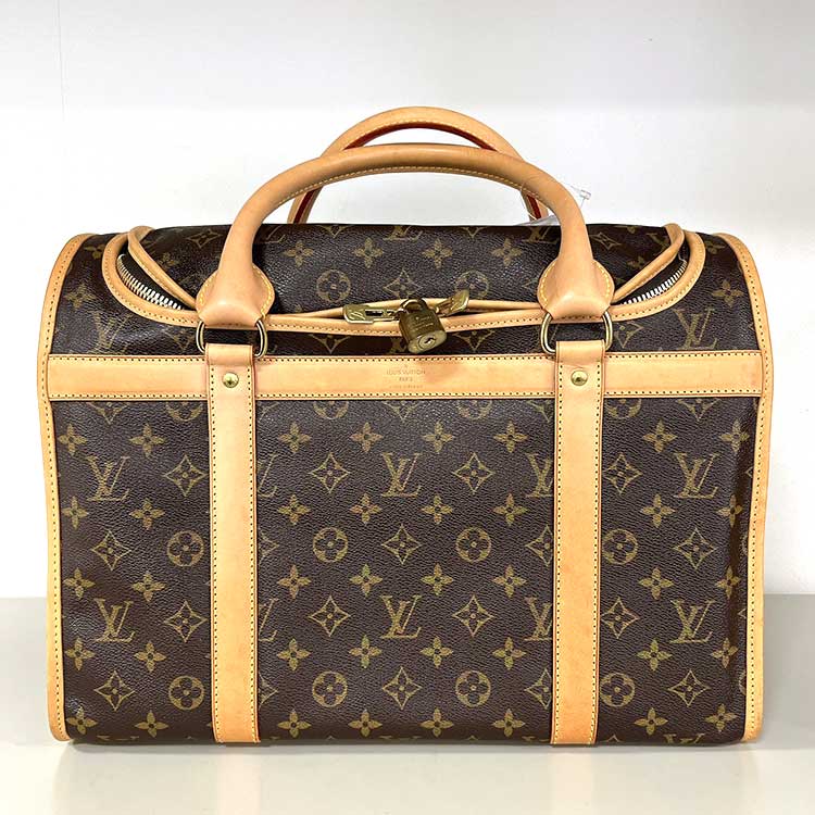 ルイ・ヴィトン モノグラム サック・シヤン40 ブラウン ゴールド金具 M42024