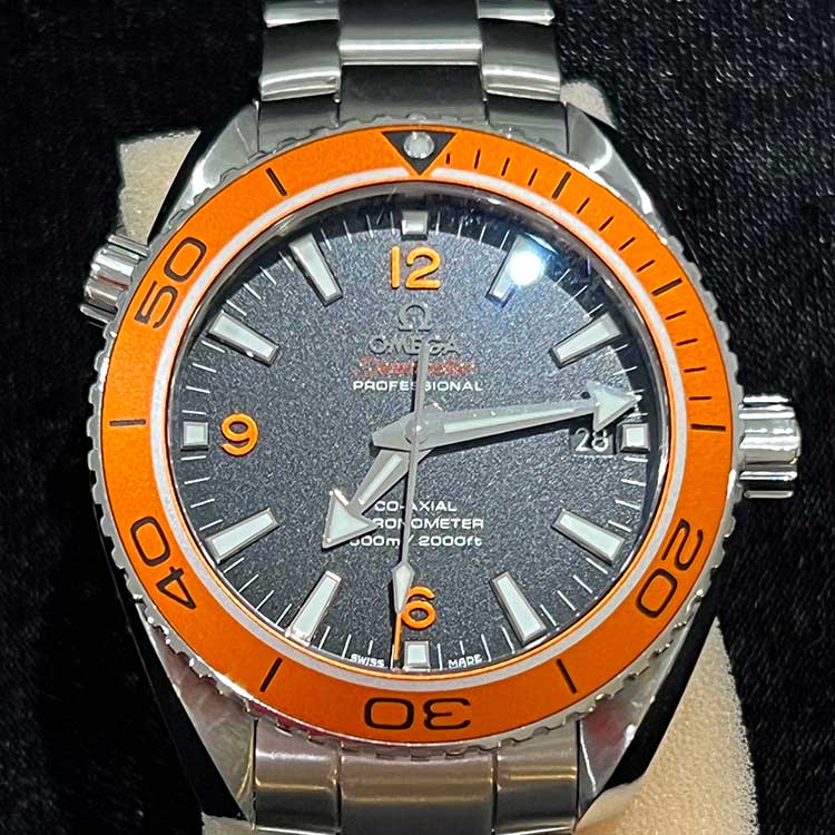 オメガ シーマスター プラネットオーシャン 42mm ブラック文字盤 SS 232.30.42.21.01.002