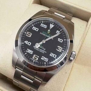 ロレックス エアキング 40mm ブラック SS オイスター 116900