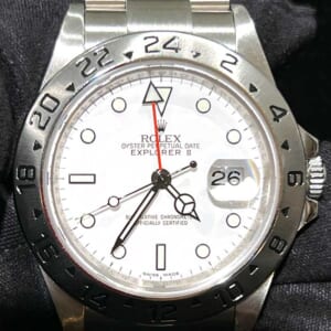 ロレックス エクスプローラー2 40mm ホワイト文字盤 SS 16570