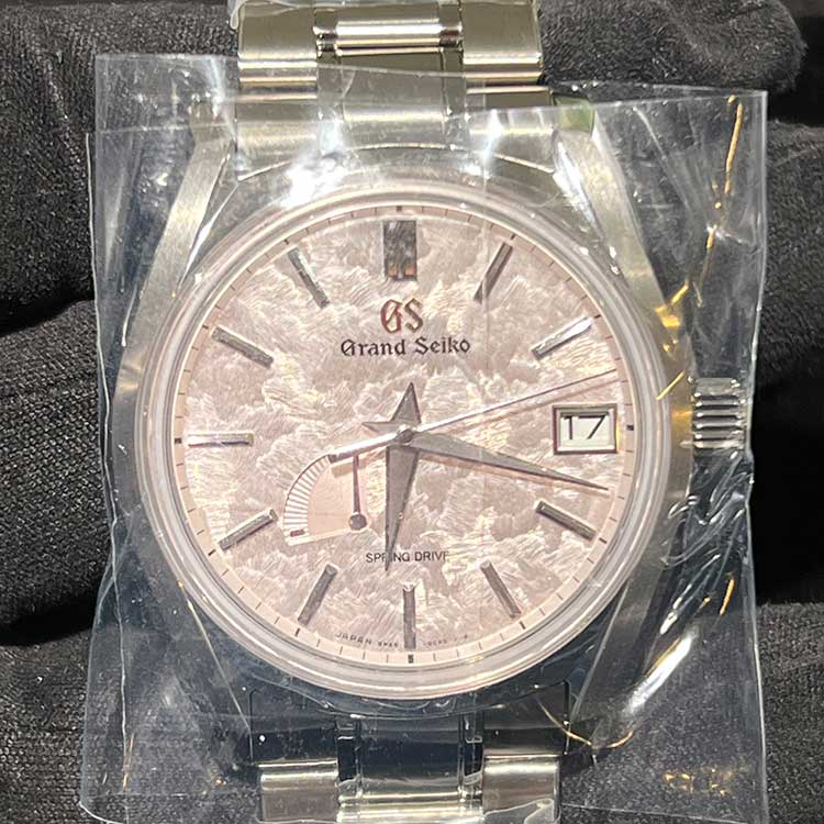 セイコー グランドセイコー ヘリテージコレクション 40mm グレイッシュピンク TI SBGA443