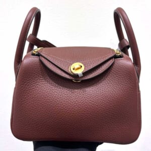エルメス リンディミニ テール トリヨンクレマンス ゴールド金具 G刻印