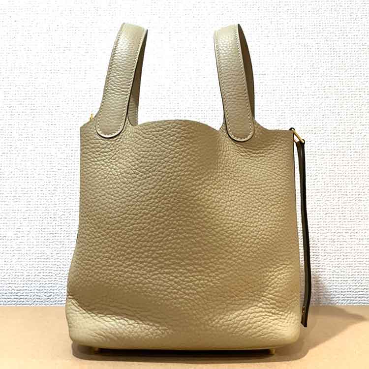 エルメス ピコタンロックPM トレンチ トリヨンクレマンス ゴールド金具 G刻印