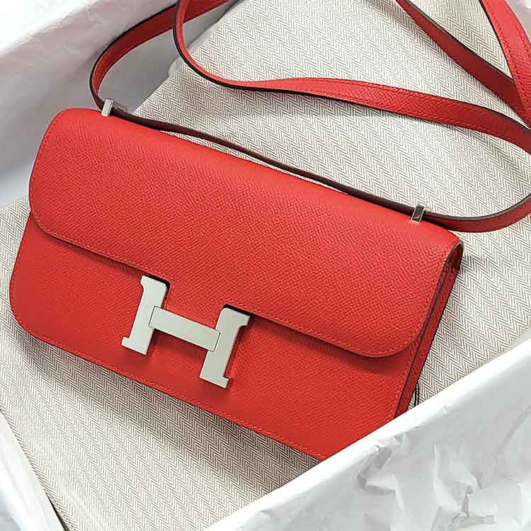 エルメス コンスタンスエラン ミロワール ルージュラデュー エプソン シルバー金具 K刻印
