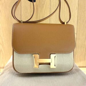 エルメス コンスタンス3 ミロワール ミニ ゴールド エプソン ゴールド金具 W刻印