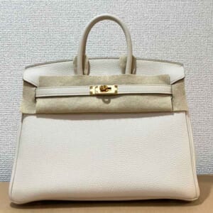 エルメス バーキン25 クレ トゴ ゴールド金具 Z刻印