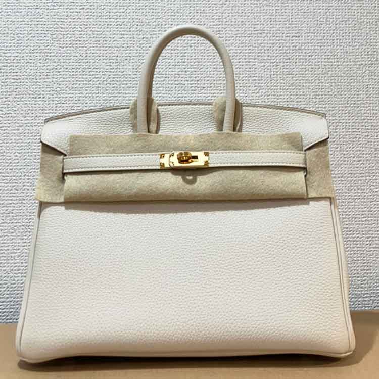エルメス バーキン25 クレ トゴ ゴールド金具 Z刻印