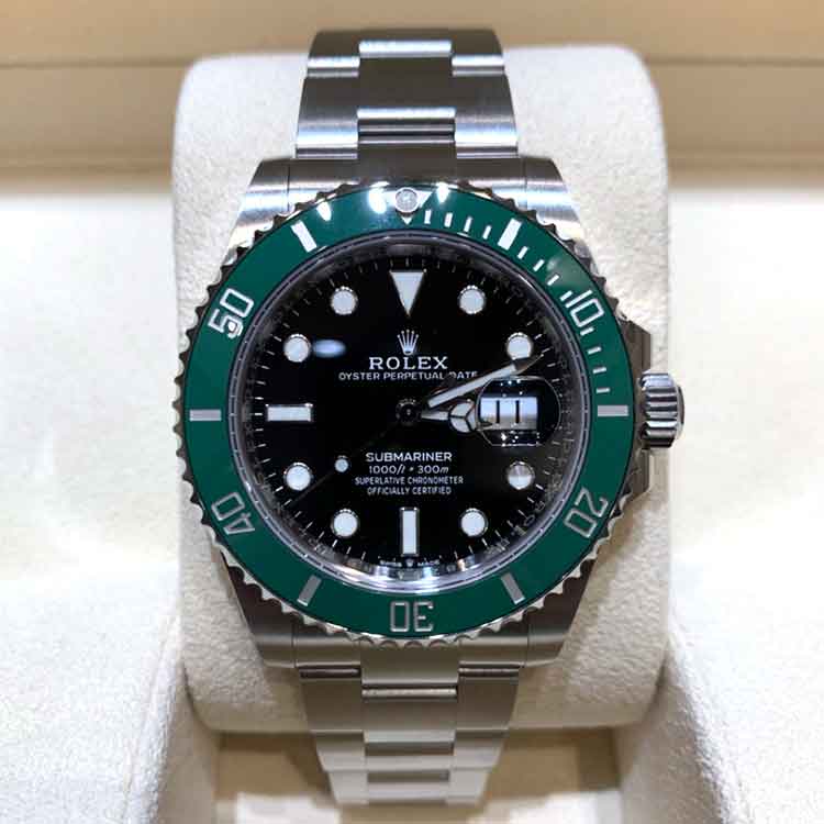 ロレックス サブマリーナ デイト 41mm ブラック SS オイスター 126610LV