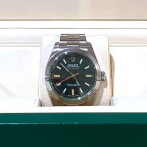 ロレックス ミルガウス 40mm ブラック SS 116400GV