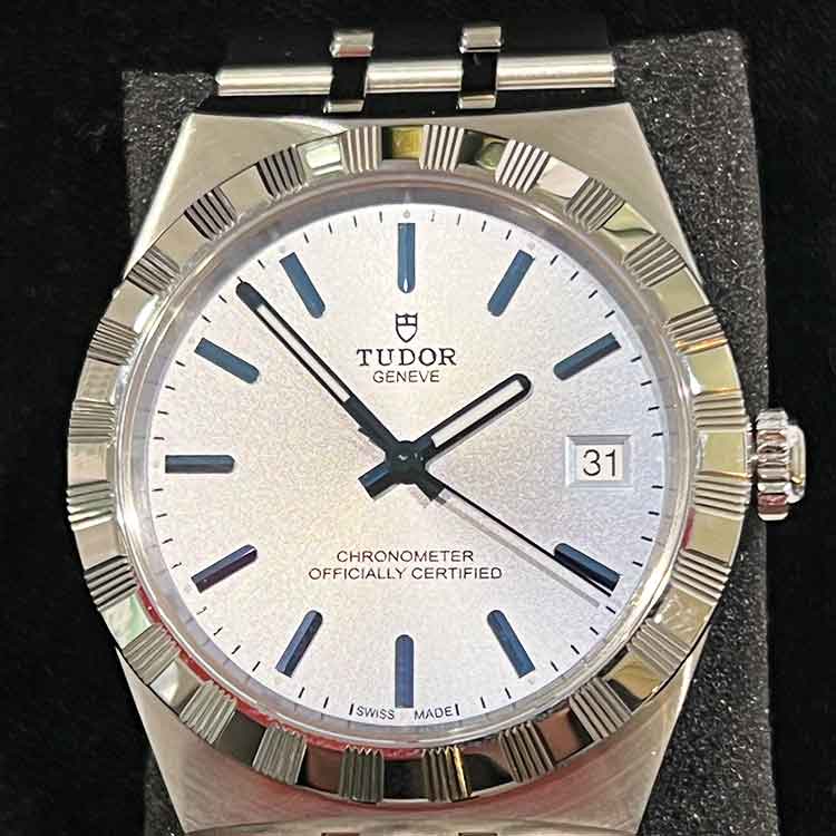 チューダー ロイヤル 36mm ライトブルー文字盤	SS M2836C1A0-0106