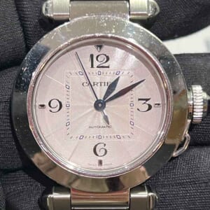 カルティエ パシャ ドゥ カルティエ 35mm シルバー SS WSPA0013