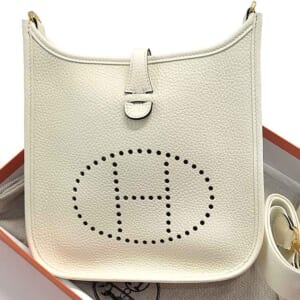 エルメス エヴリン3 23 クレ トリヨンクレマンス ゴールド金具 G刻印