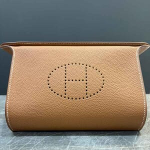エルメス ヴィドポッシュ ゴールド トゴ ゴールド金具 G刻印