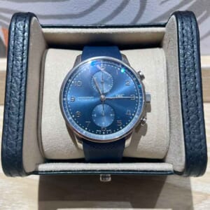 IWC ポルトギーゼ・クロノグラフ 41mm ブルー SS/ラバー IW371606
