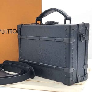 ルイ・ヴィトン モノグラム・ミッドナイト ハンドル・トランク バックル ノワール クローム金具 M29118