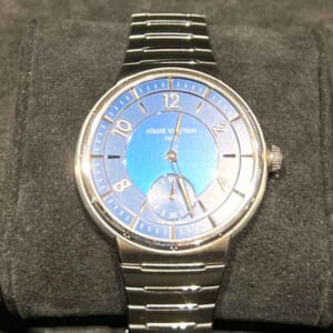 ルイ・ヴィトン タンブール オートマティック 40mm ブルー SS W1ST20