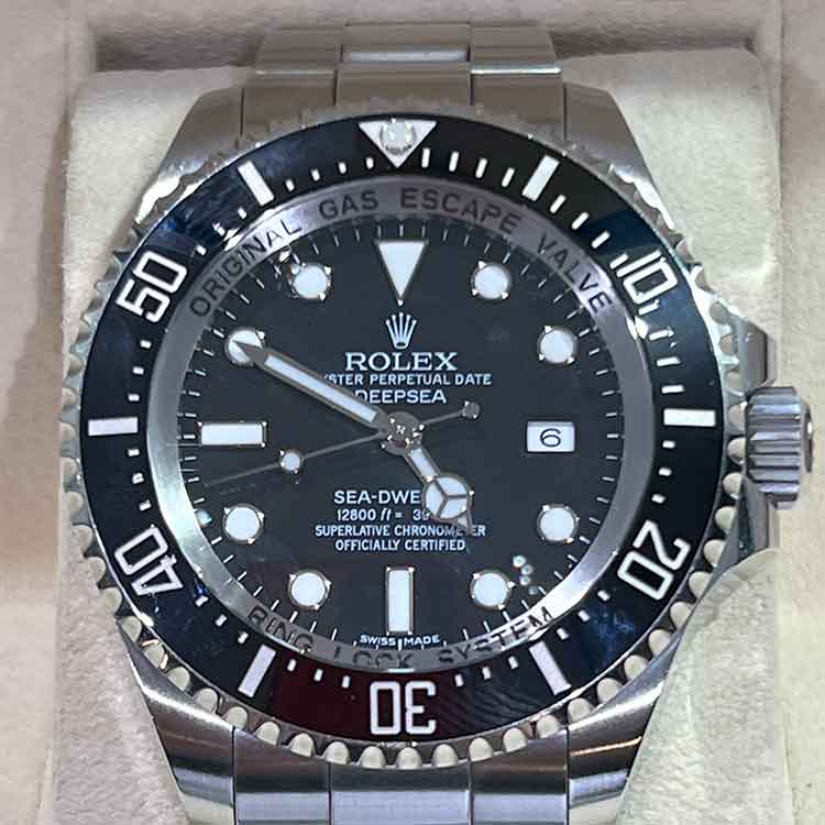 ロレックス シードゥエラー ディープシー 44mm ブラック SS 116660