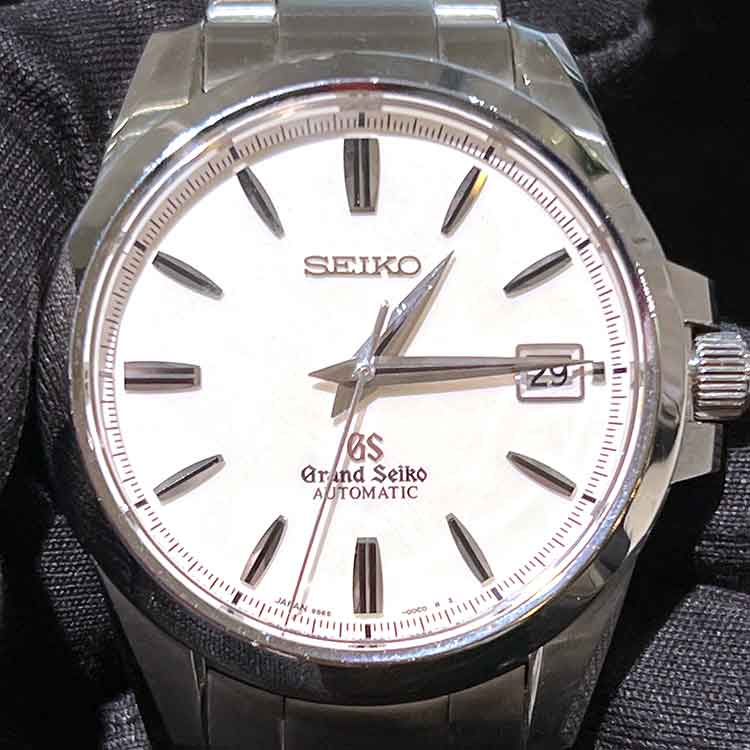 セイコー グランドセイコー メカニカル 39.4mm ホワイト SS SBGR055