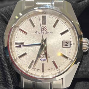 セイコー グランドセイコー ヘリテージコレクション マスターショップ限定 メカニカルハイビート GMT 岩手山40mm シルバー SS SBGJ263