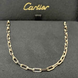カルティエ サントス ドゥ カルティエ ネックレス スモール シルバー K18ホワイトゴールド B7224583