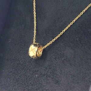 シャネル ココクラッシュ コレクション ネックレス K18イエローゴールド J12305