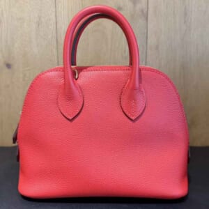 エルメス ボリード1923ミニ ルージュラデュー エバーカラー ゴールド金具 K刻印