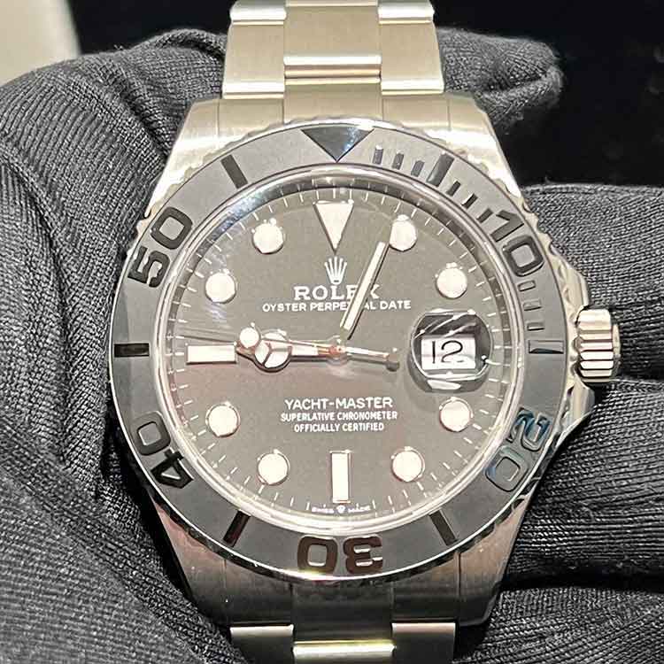 ロレックス ヨットマスター 42mm ブラック TI 226627