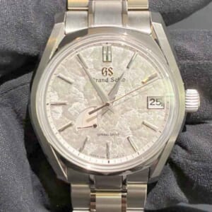 セイコー グランドセイコー ヘリテージコレクション 40mm 花筏 グレイッシュピンク文字盤 TI SBGA443